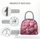 thumbnail image 4 of Fotbe Pink Glitter Heart Candy Bolsa de Almuerzo con Estampado, Lonchera Aislada, Contenedor de Comida Reutilizable Tipo Cooler a Prueba de Fugas, 4 of 6