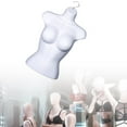thumbnail image 6 of Colcolo Body Torso Women Dress Form Big Chest Model Hanging Bra Half Body Dress Form white, 6 of 8
