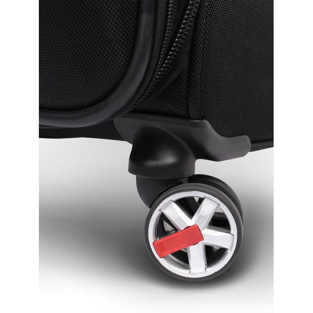 SwissTech Executive 25in Softside 8-Wheel Checked Luggage, Black SwissTech Executive 25in Softside 8-Wheel Checked Luggage, Black