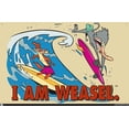 thumbnail image 4 of I Am Weasel - Surf Wall Poster with Pushpins, 22.375" x 34", 4 of 6