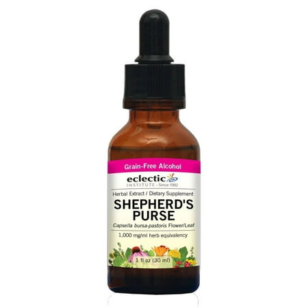 - Shepherd's Purse Extract Eclectic Institute 1 oz Liquid