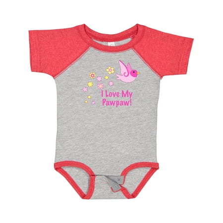 

Inktastic I Love My Pawpaw! Girls Baby Bodysuit