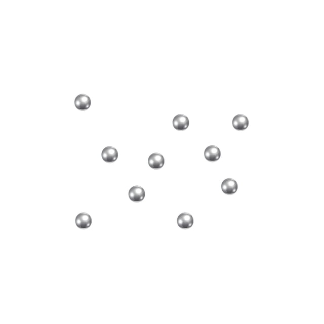 Unique Bargains Boules de Roulement en Acier Inoxydable 1.5mm 440C G25 Précision Lot de 10