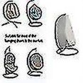 thumbnail image 2 of Cover For Hanging Ch / Roc Ch / Hanging Basket - En Wicker Hanging Ch Furniture, 2 of 4