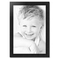 thumbnail image 2 of ArtToFrames 25" x 37" Majestic Black Picture Frame, 25x37 inch Black Wood Poster Frame (WOM-5120), 2 of 7
