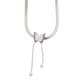 thumbnail image 1 of Collar de moda para mujer, estilo europeo y americano, con colgante de mariposa esmerilada de lujo, cadena de hueso de serpiente, collar de borlas de acero de titanio, 1 of 6