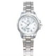 thumbnail image 1 of Reloj de cuarzo para mujer, relojes para mujer, reloj de pulsera analógico de cuarzo redondo con correa de acero inoxidable a la moda para mujer, reloj de cuarzo, 1 of 4