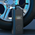 thumbnail image 2 of Multifunctional Air Pump Cordless Air Compressor Portable LED Digital Electric Tire Inflator Power Bank with Auto-Off Function LED Light Safety Hammer for Car Motorcycle Bicycle Tires Balls, 2 of 8