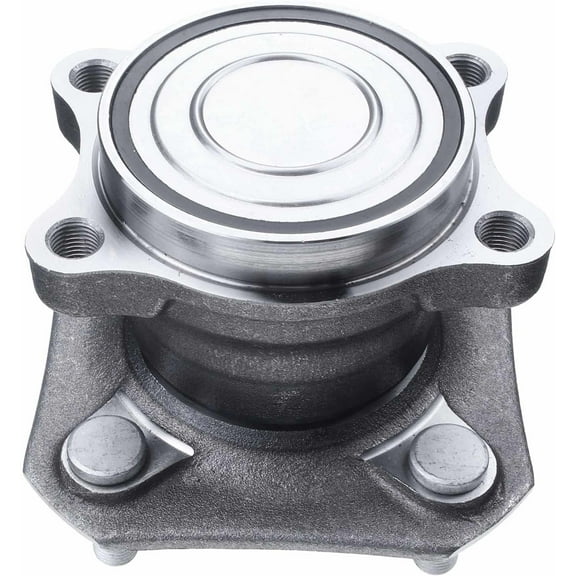 A-Premium Rear Wheel Bearings and Hub Assembly Compatible with Nissan Sentra 2007-2012 L4 2.0L, with Non-ABS, w/4-Lug, Replace# 512385
