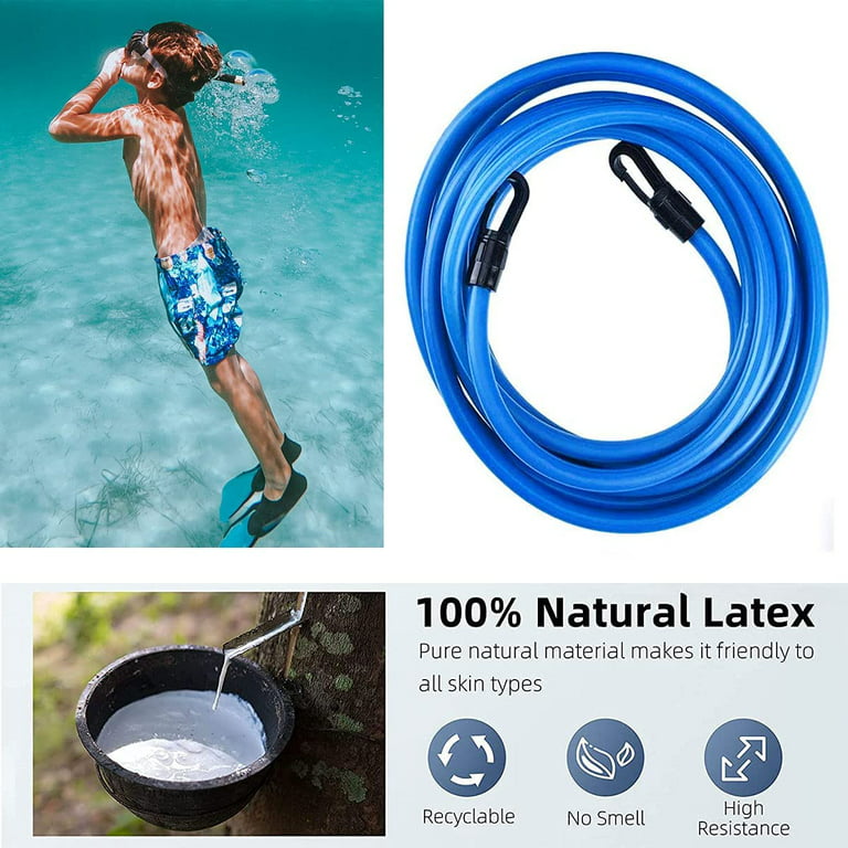 LATEX FREE - Water Belt Aqua Jogger Strap - BLACK