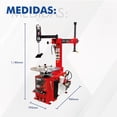 thumbnail image 4 of Desmontadora Llantas Hantec Herramienta Automotriz Rin 10 A 24 + pulgadas HANTEC con Brazo Robótico para taller automotriz, 4 of 8