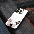 thumbnail image 4 of FINCIBO Soft Rubber Protector Cover Case for Apple iPhone 14 Pro 6.1" 2022, Animal Bull Terrier Dog, 4 of 5