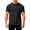 Black, variant on Mens T-Shirt for Golf Short Sleeve Pack Crewneck Cotton Blend Tee Shirt Novelty Undershirt Cotton Tops Summer Casual Plain Short Sleeve (Khaki,XXXL)