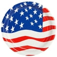 thumbnail image 4 of 144 Piece DISEN Patriotic Party Supplies - American Flag Plates, Napkins, Cups, Cutlery for 4th of July, Memorial Day Decorations (Serves 24), 4 of 9