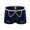Navy, variant on Naughtyhood Mens Cheeky Underwear Men Casual Fashion Solid Briefs Breathable Mesh Ice Silk Front Opening Comfy Panties the Perfect Gift for Men Pretty Panties for Men