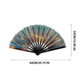 thumbnail image 6 of GBAYXJ^Boots On The Ground Fan Large Folding Hand Fan Clap Fans For Line Dancing Foldable Craft Holding Colors Hand Fan For Line Dancing Dance Enthusiasts| Office cabinet, 6 of 9