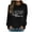 Black, variant on Aayomet Womens Sweatshirts Trendy Plus Size Sweatshirts for Women Long Sleeve Oversized Tunic Tops,Black XL
