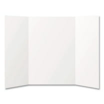 Terramaster FI68204FSC Trifold Display Boards, 28 X 40, White