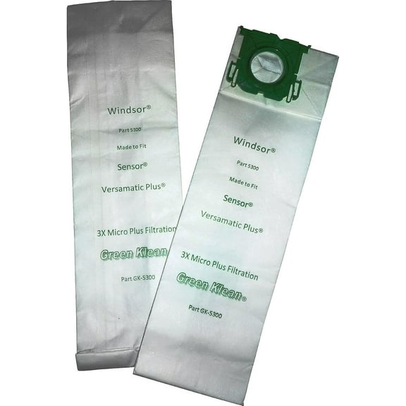 5300 & 8.600-050.0, 2050102000 Windsor Sensor/Versamatic Plus Replacement Vacuum Bags