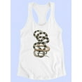 thumbnail image 3 of Antique Snakes I. Racerback Tank Women -Vision Studio Designs, Female Large, 3 of 4