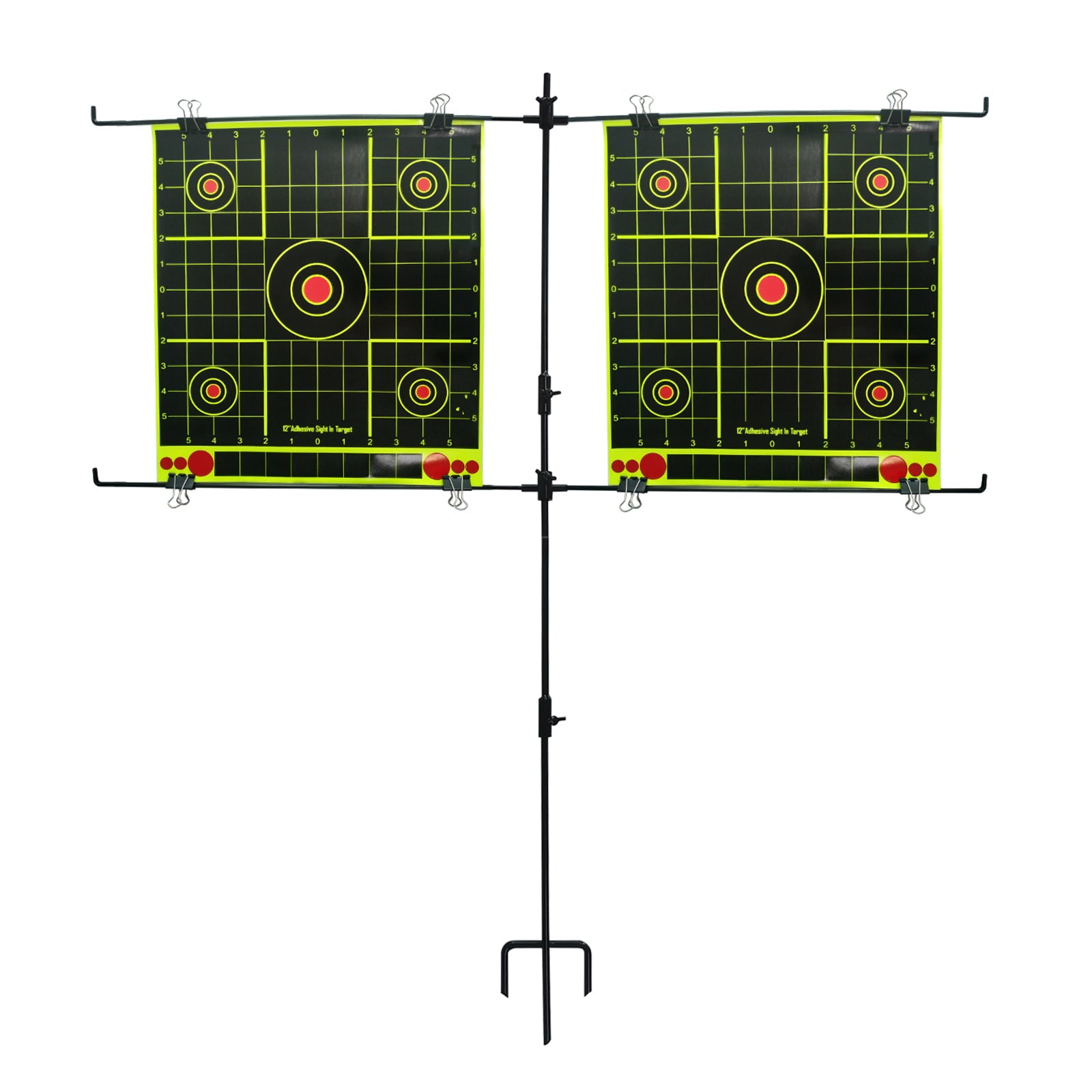 Atflbox Adjustable Shooting Target Stand for Outdoor, Paper Shooting