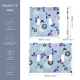thumbnail image 3 of Haosy Light Switch Cover Plate 3 Gang Electrical Outlet Covers Snowman Dot Cherry Leaf Decorate Wall Plate 4.56”x4.48”, 3 of 8