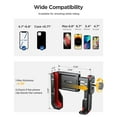 thumbnail image 7 of JOYROOM Bike Phone Holder, Motorcycle Phone Mount, 360° Rotatable Scooter Bicycle Handlebar Phone Mount for 4.7"-7" Smartphones, 7 of 7