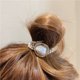 thumbnail image 4 of Lazos para el cabello de perlas, coleteros blancos, coleteros elásticos de cristal, accesorios para el cabello de perlas para mujeres y niñas (paquete de 1), 4 of 5