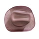thumbnail image 2 of Sombrero de vaquero transpirable, moderno, ventilado, con corona brillante, para novias, parpadeante, para mujer Rosa, 2 of 6