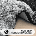 thumbnail image 4 of Tapete Baño Antideslizante Absorbente Suave Alfombra De Baño NEGRO, 4 of 5