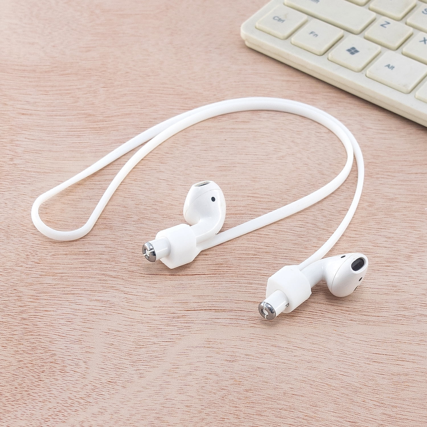 Airpods Antilost Strap, Allytech Soft Silicone Sport Earphones Anti