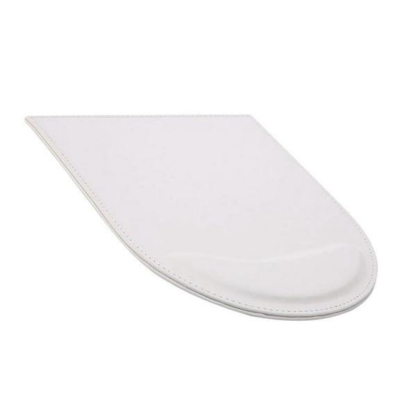 Computer Mouse Pad for Gaming with Wrist Support Mousepad White