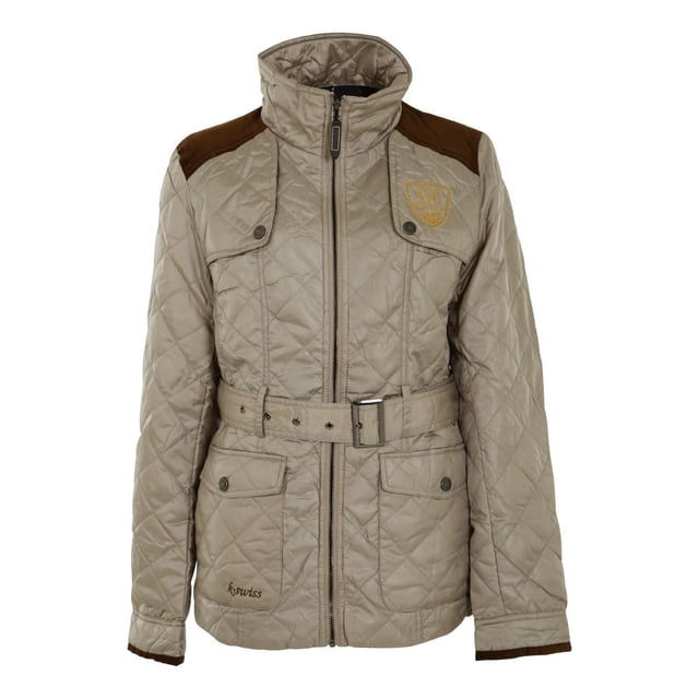 Chamarra K-swiss Poksw Color Khaki Mujer