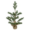 thumbnail image 2 of Northlight Real Touch™️ Ponderosa Pine Medium Artificial Christmas Tree Jute Base Decoration – Unlit, 2 of 9