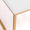 thumbnail image 3 of White and Gold High Gloss Coffee Table, 3 of 5