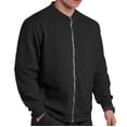 thumbnail image 1 of LOVZFMLL Vestes pour Hommes Col Rond avec Fermeture Éclair Veste Décontractée de Sport de Plein Air pour Hommes Course à Pied à Manches Longues à Capuche Veste Décontractée/veste, 1 of 5