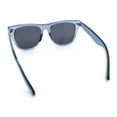 thumbnail image 6 of Iconic Oversize Retro Horn Rim Hipster Fashion Plastic Sunglasses Blue - Black, 6 of 6