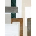 thumbnail image 2 of Popp, Grace 15x18 Gold Ornate Wood Framed with Double Matting Museum Art Print Titled - Industrial Layers II, 2 of 4