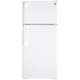 thumbnail image 1 of GE Energy Star® 16.6 Cu. Ft. Top-Freezer Refrigerator White - GTE17DTNRWW, 1 of 4