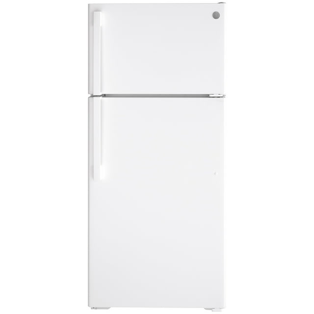 GE Energy Star® Réfrigérateur à Congélateur Supérieur de 16,6 Pi3 Blanc - GTE17DTNRWW