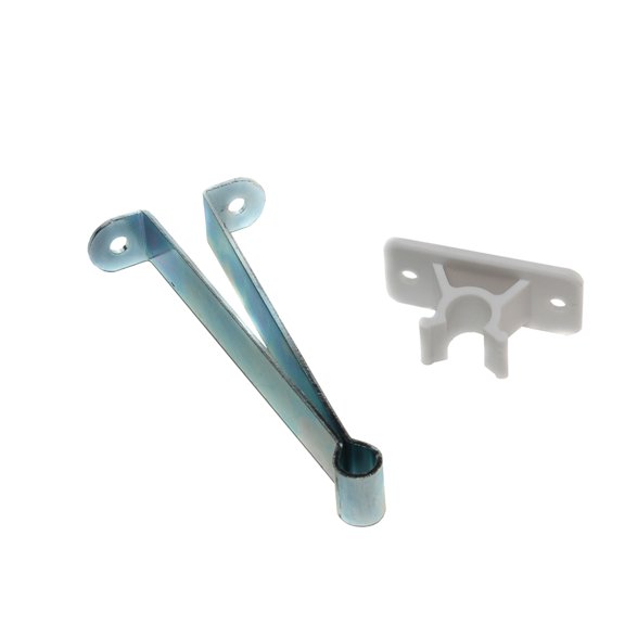 RV Designer E267 Metal Clip-Style Entry Door Holder with Plastic Clip - 4"
