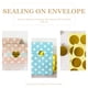 thumbnail image 4 of GOOHOCHY 20 hojas autoadhesivas regalo envolvimiento pegatinas sellador pegatina decorativa pegatinas, 4 of 8