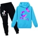 thumbnail image 1 of Sudadera con capucha conjunto Casual novedad sudadera 2 piezas ropa de moda para niñas niños Xemadio WRMH-138-40, 1 of 5