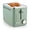 Green, variant on Toastmaster 2-Slice Toaster, Stainless Steel, Extra Wide Slots, High Rise Toast Lift, Gluten Free Setting, 900W