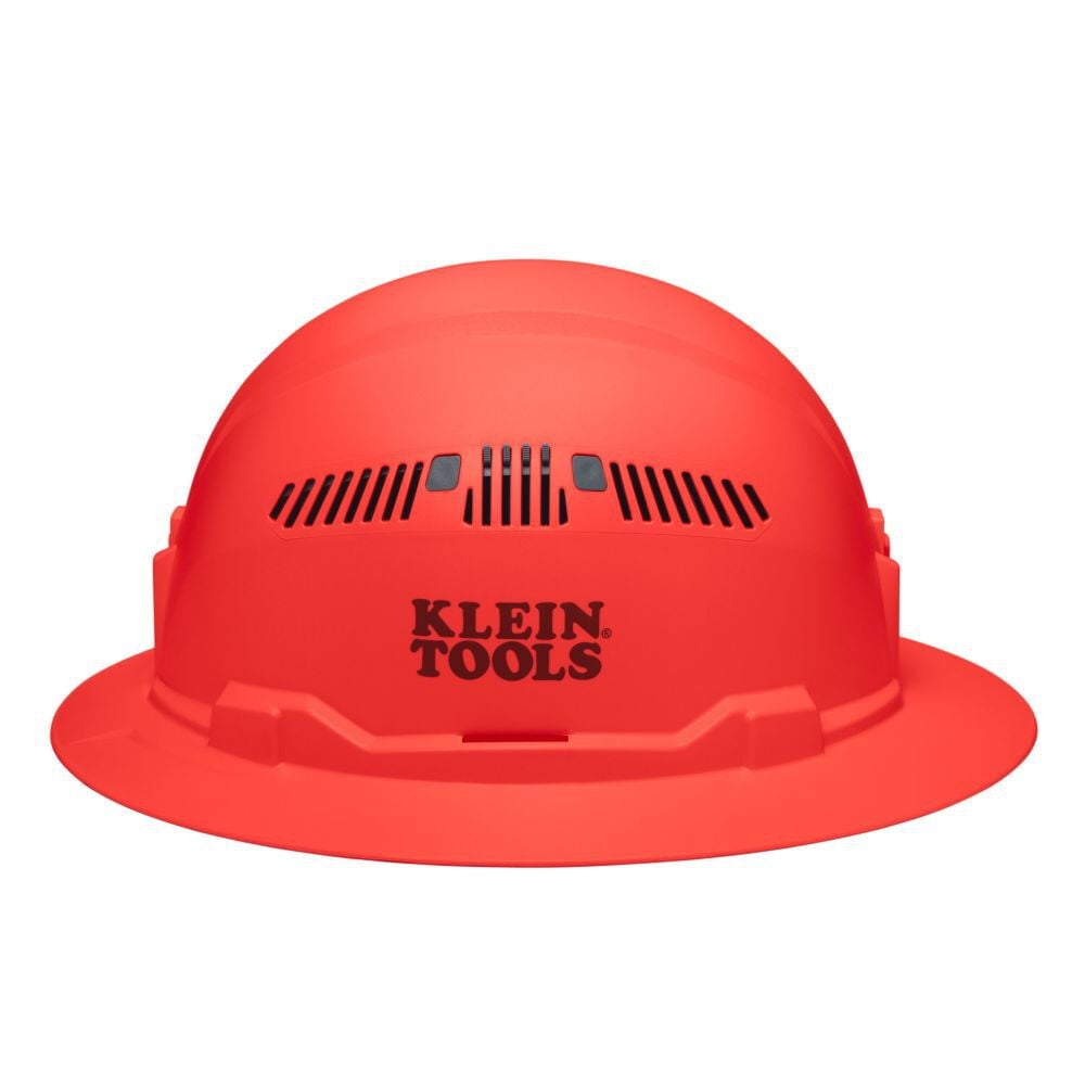 Klein Tools Full Brim Style Vented Hard Hat Orange