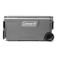 thumbnail image 2 of Hielera Cooler Coleman 316 Cooler 100QT Gris 100QT 160 Latas Asas Ruedas 94l, 2 of 8