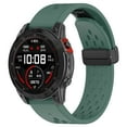 thumbnail image 4 of KOMI Compatible Fenix 5 Plus Bands Fenix 7 Sport Silicone Replacement Watch Strap for Garmin Fenix 5 Plus/Forerunner 965/Fenix 6 Pro/Fenix 7 Pro/instinct/Quatix 5/Quatix 7 Pro/Descent G1, 22MM Green, 4 of 12