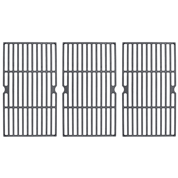 Backyard Grill Replacement Porcelain Cast Iron Cooking Grates By GrillSpot (Set of 3)