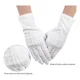 thumbnail image 4 of 20pares Guantes Blancos Algodón Para Escolta Joyería Meseros, 4 of 8