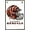 Barnwood Framed Version, variant on NFL Cincinnati Bengals - Drip Helmet 20 Wall Poster, 14.725" x 22.375", Framed